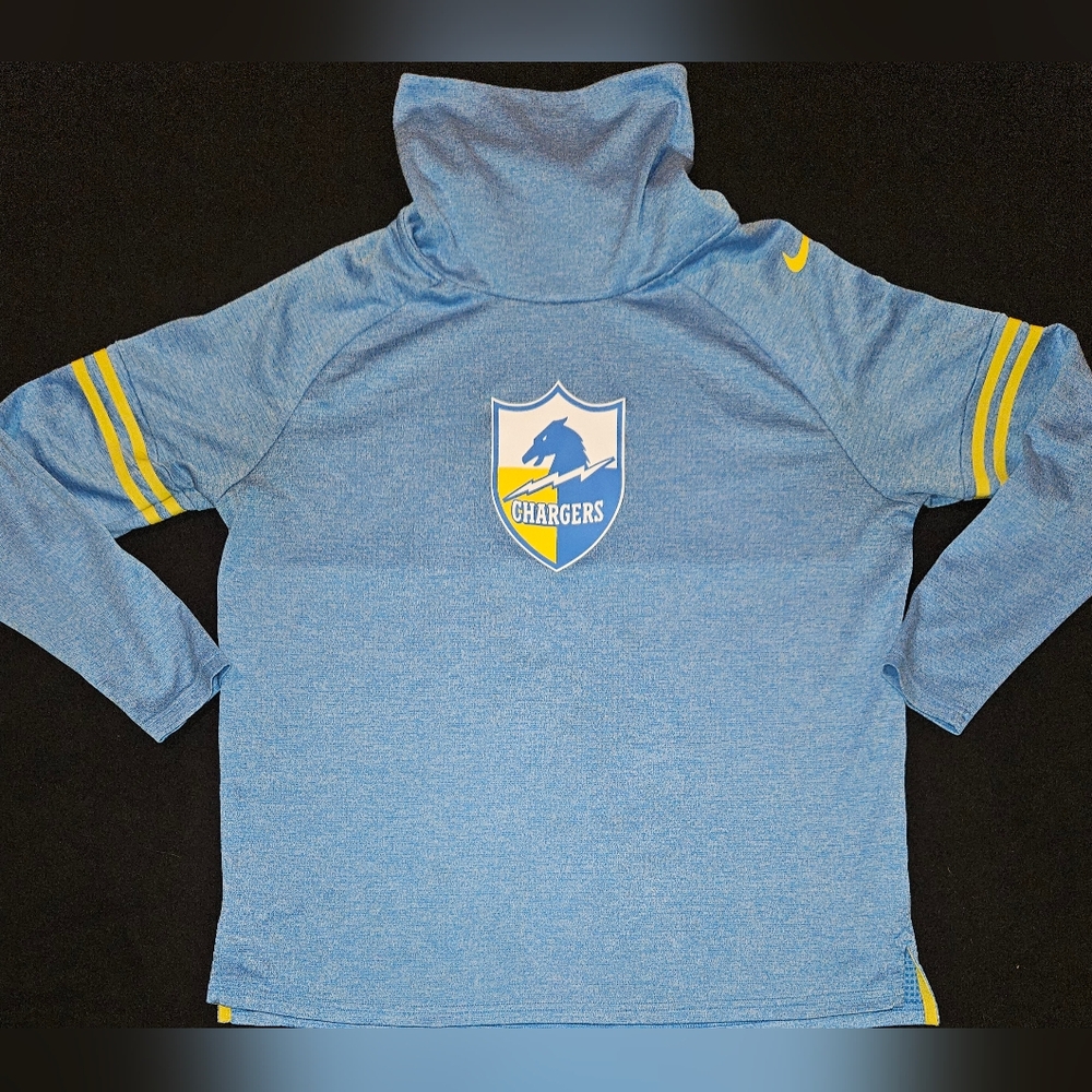 Nike Los Angeles Chargers Historic Marks Long Sleeve Women’s Tri-Blend -XL